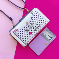 TRIFOLD PHONE CASE CROSSBODY WALLET