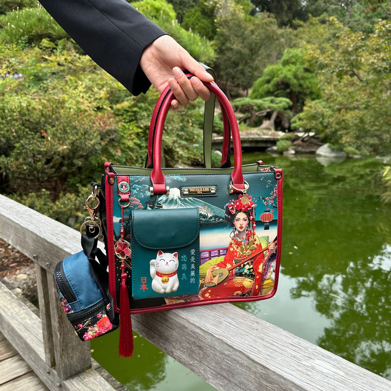 AKIKO LA BELLEZA HANDBAG