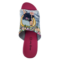 OUR NICOLE LEE CASUAL WEDGE SANDALS IN OUR DREAMING THE CITY DESIGN.