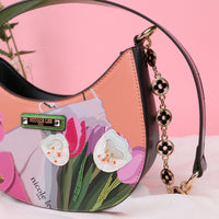 VIOLET BLOSSOM SHOULDER BAG