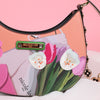 VIOLET BLOSSOM SHOULDER BAG