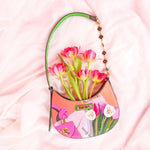 VIOLET BLOSSOM SHOULDER BAG