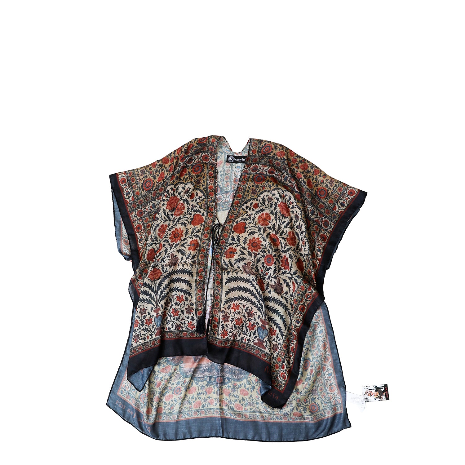 OUR NICOLE LEE KIMONO IN HEAVEN ON EARTH DESIGN.