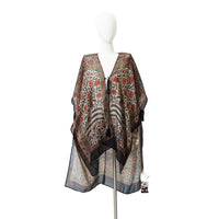 WHITE MANNEQUIN IN OUR NICOLE LEE KIMONO HEAVEN ON EARTH DESIGN