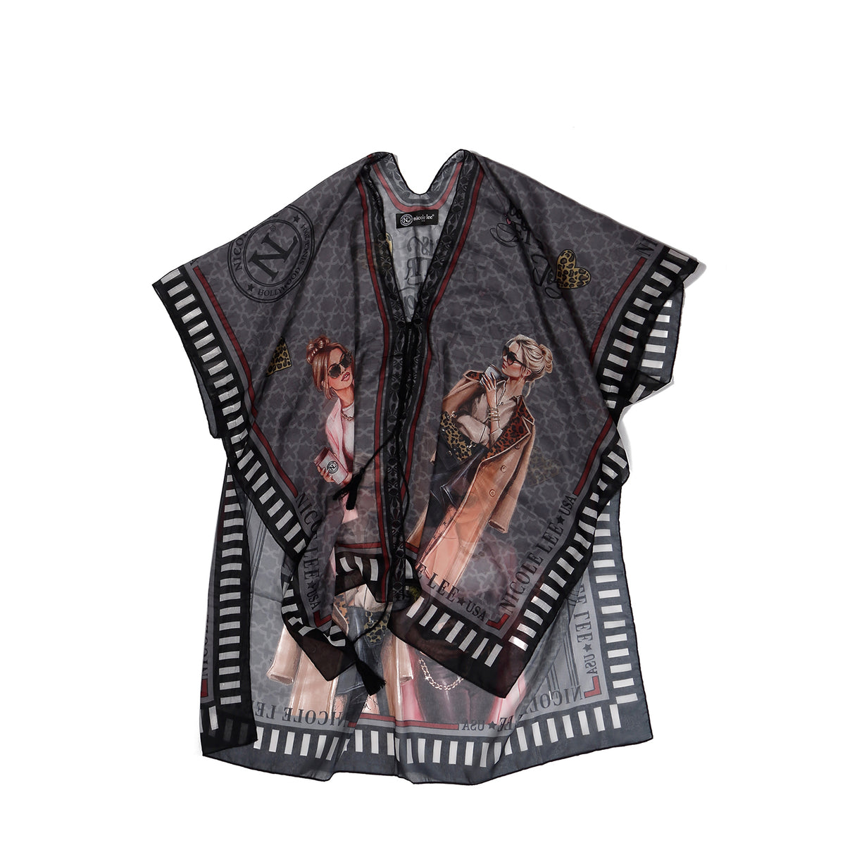 OUR NICOLE LEE KIMONO LADIES NIGHT OUT DESIGN.