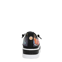 BLING PLATFORM LEATHER SNEAKER