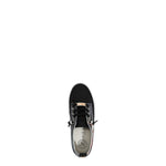 BLING PLATFORM LEATHER SNEAKER