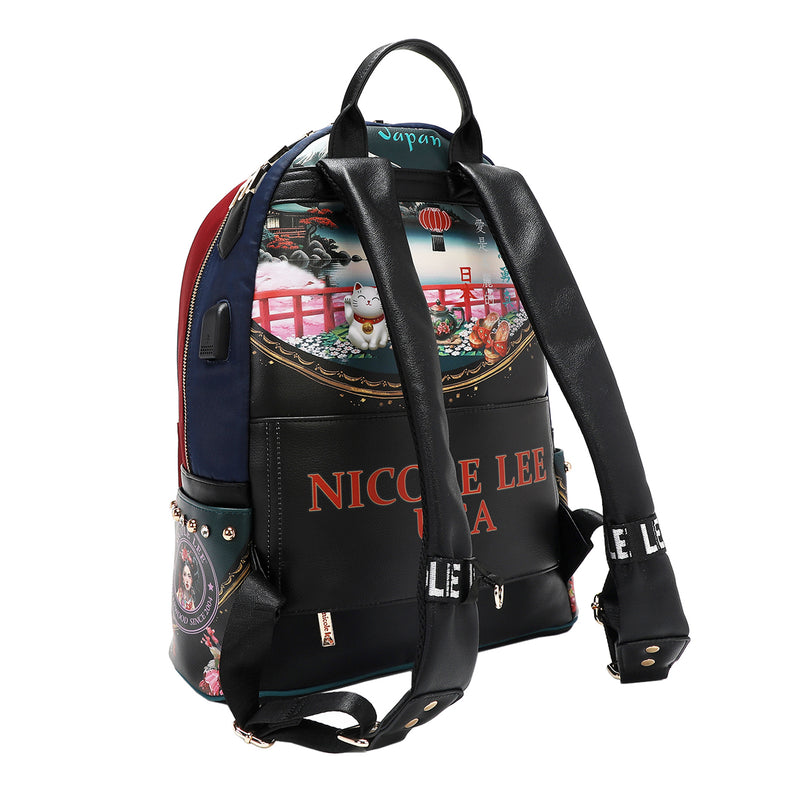 LAPTOP BACKPACK WITH USB CHARGING PORT
