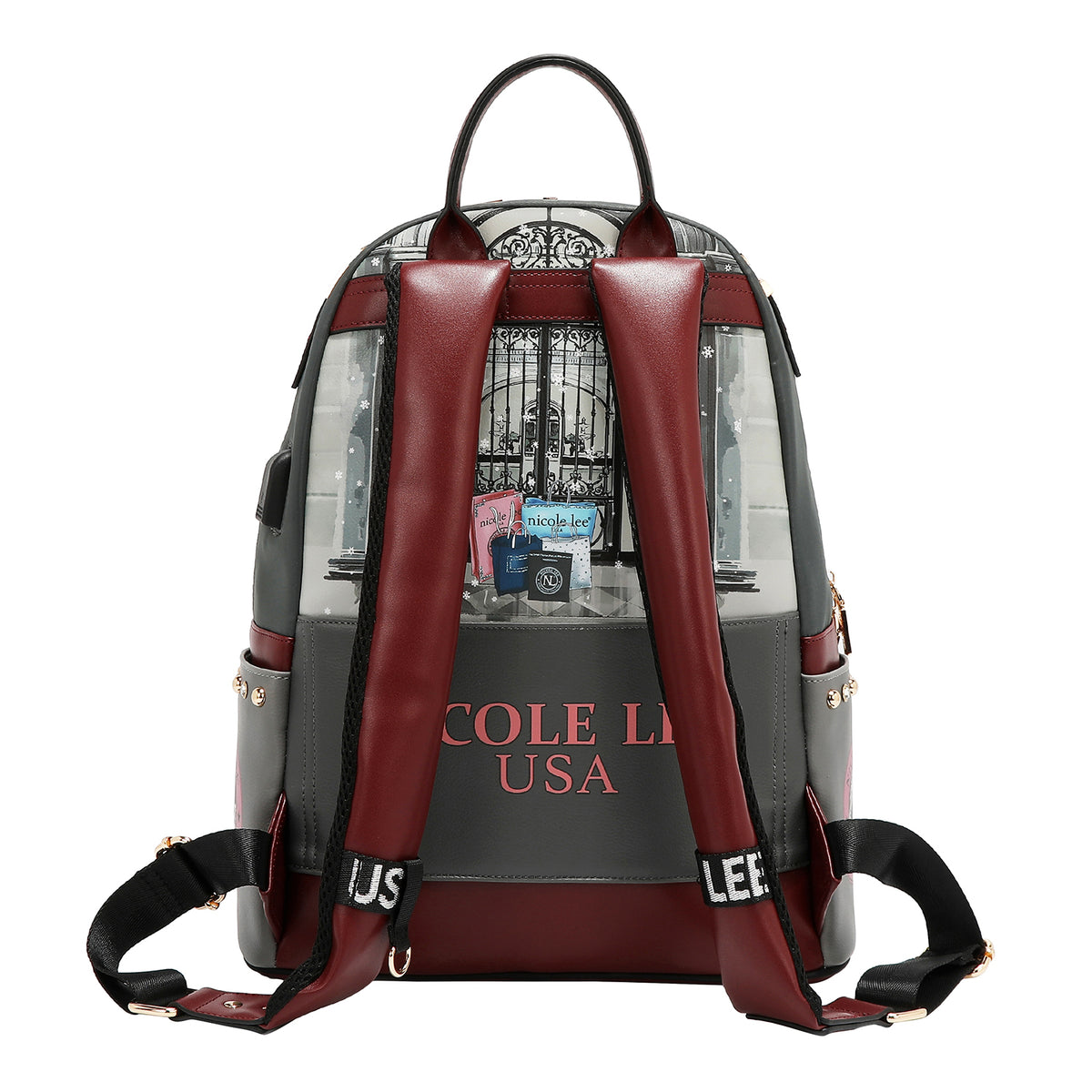 LAPTOP BACKPACK WITH USB CHARGING PORT