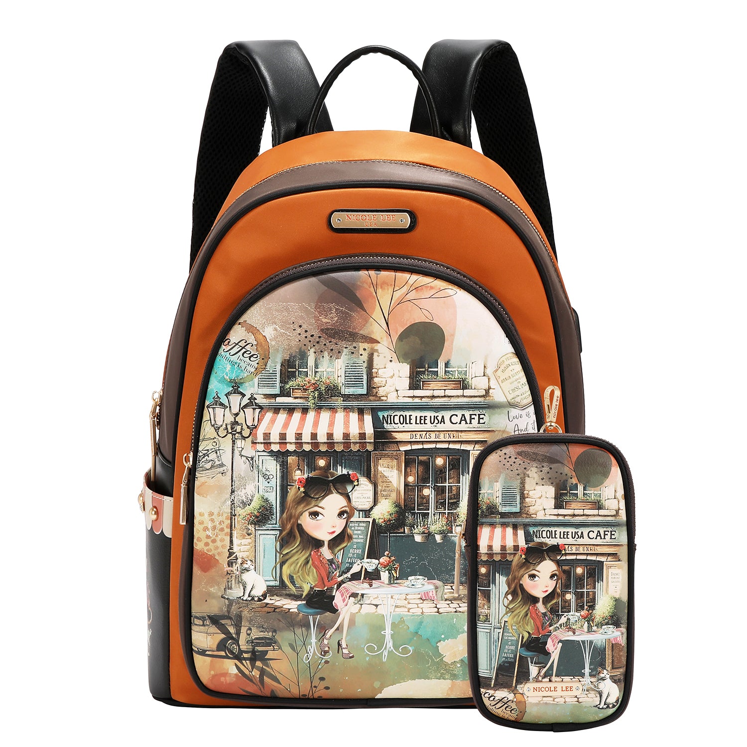 LAPTOP BACKPACK WITH USB CHARGING PORT