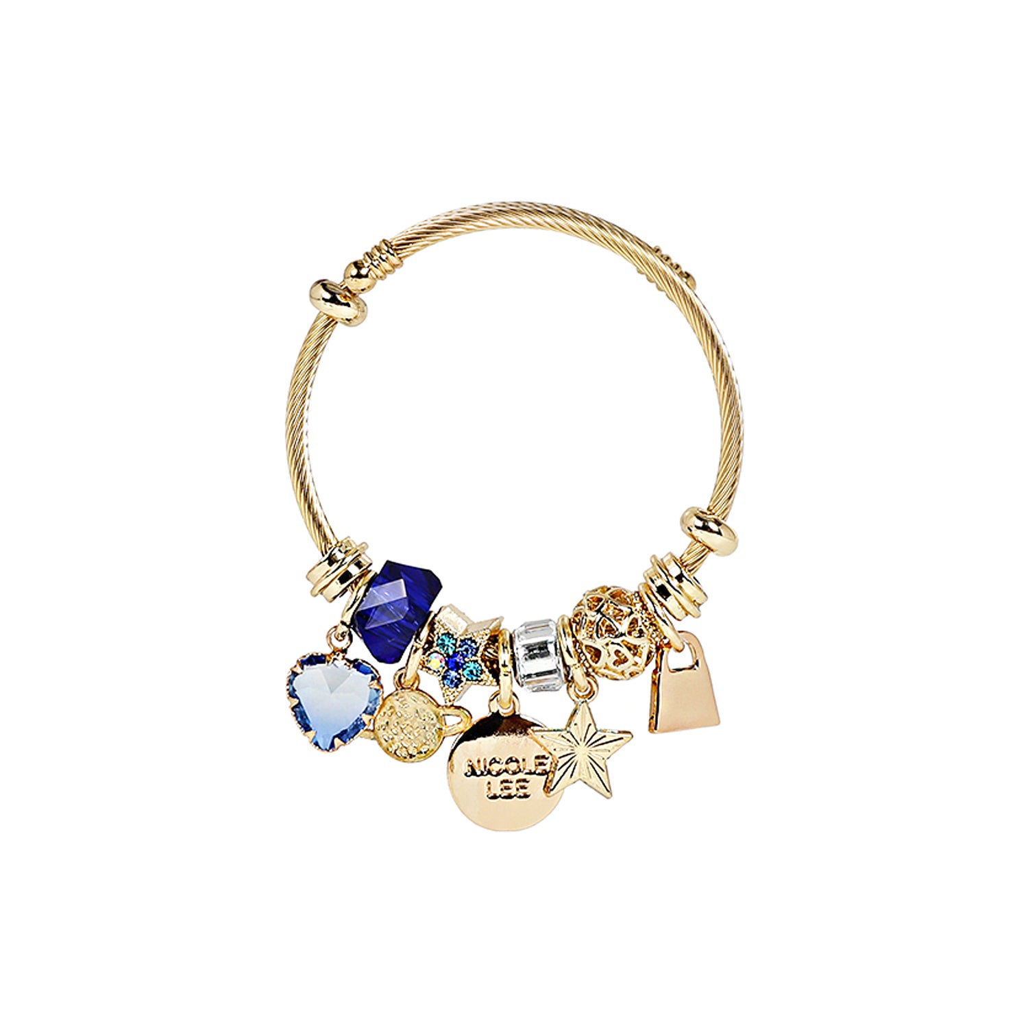 STAR GOLD CHARM BRACELET