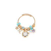 CHARM WATCH BRACELET BLUE