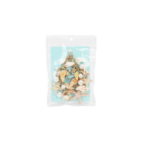 OCEAN SHELL CHARM CHAIN BRACELET