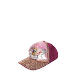 RHINESTONE FASHION CAP