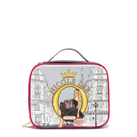 TRAVEL HANDBAG WITH POUCH SET