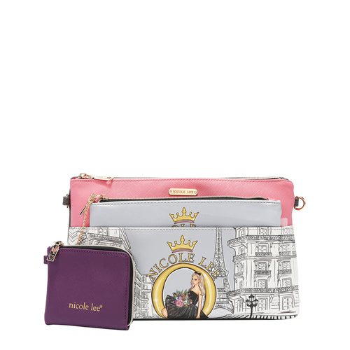 3 PIECE POUCH SET