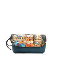OUR JENI MAKEUP BAG IN OUR NICOLE LEE MARTHA TRAVELS ITALY DESIGN.