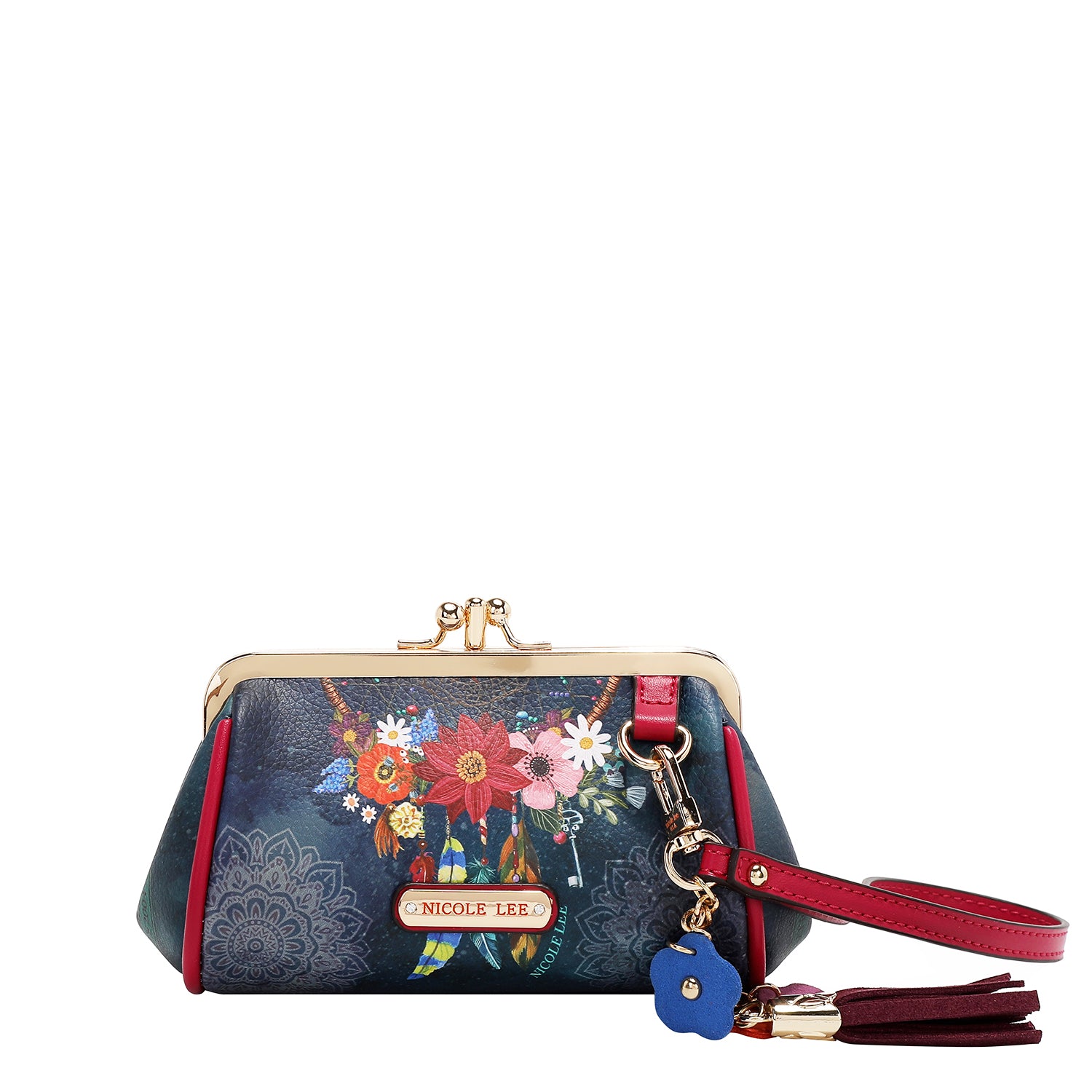 MINI KISS LOCK COIN PURSE WRISTLET