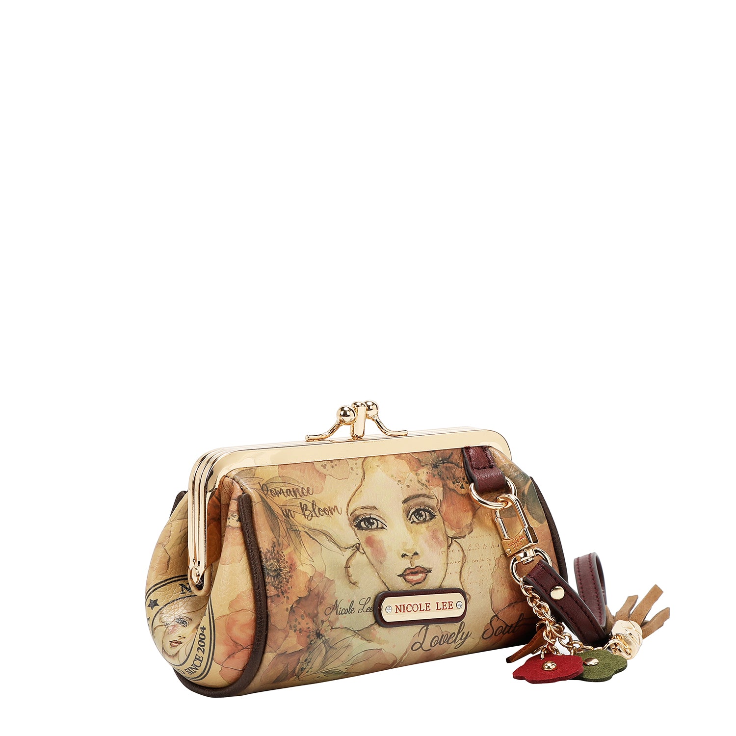 MINI KISS LOCK COIN PURSE WRISTLET