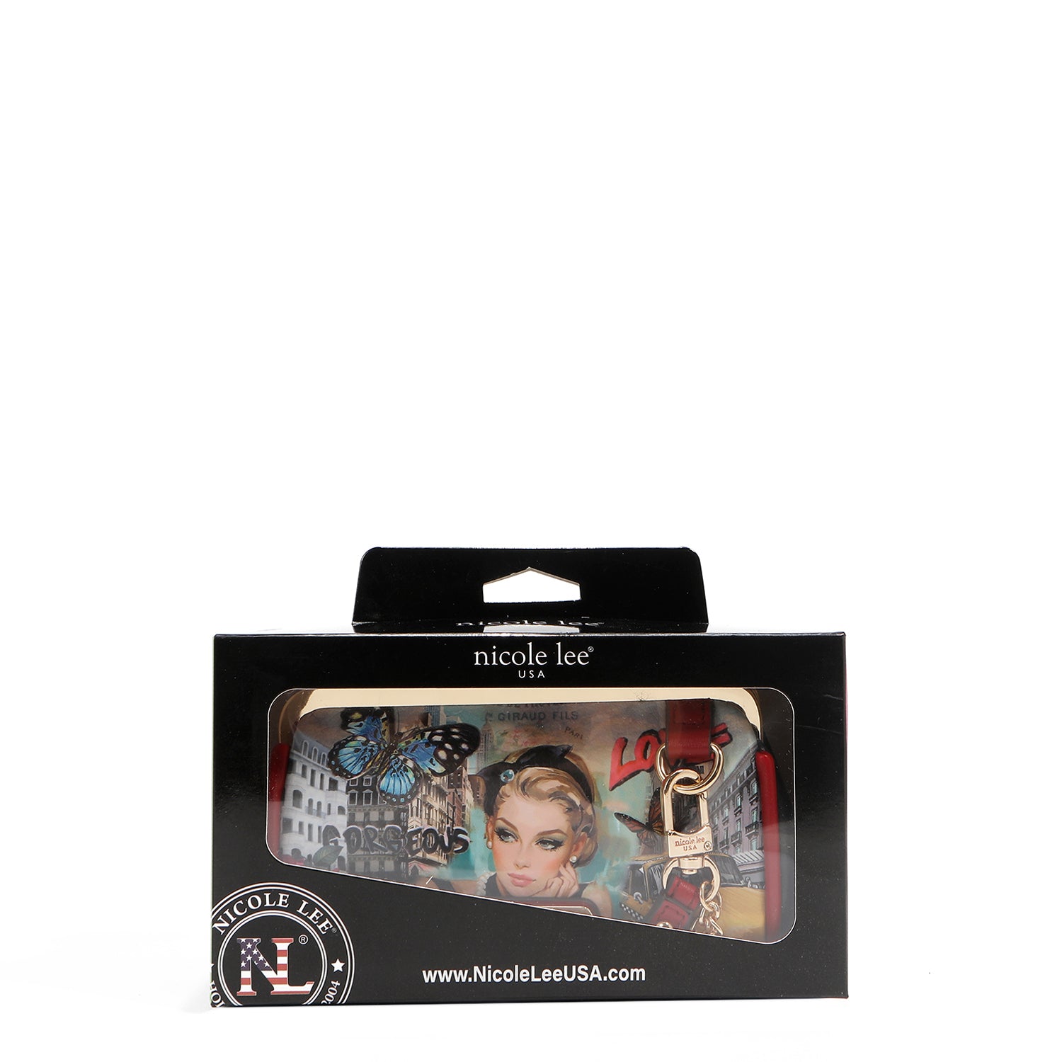 MINI KISS LOCK COIN PURSE WRISTLET