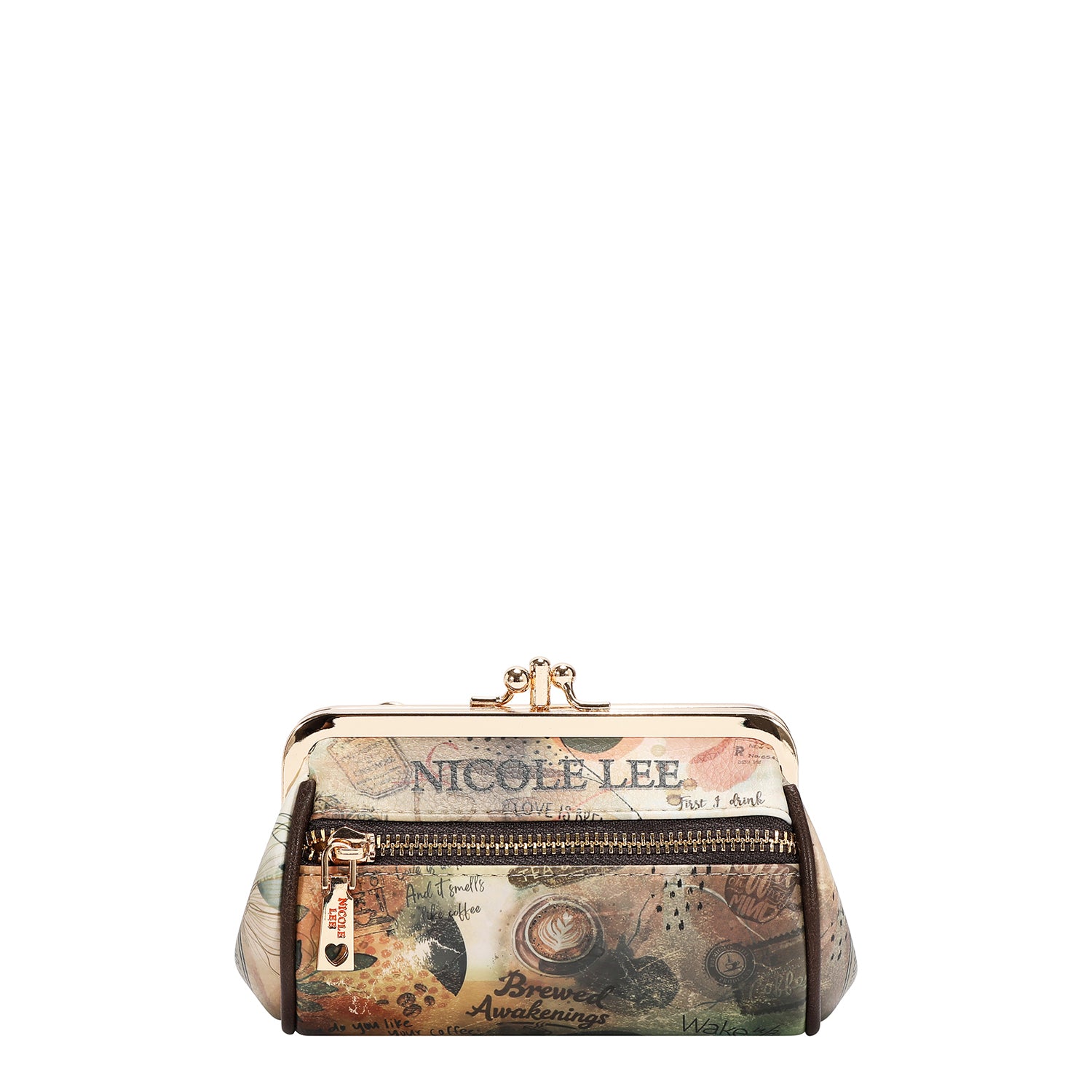 MINI KISS LOCK COIN PURSE WRISTLET