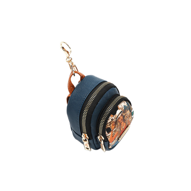 MINI ZIP BACKPACK COIN PURSE