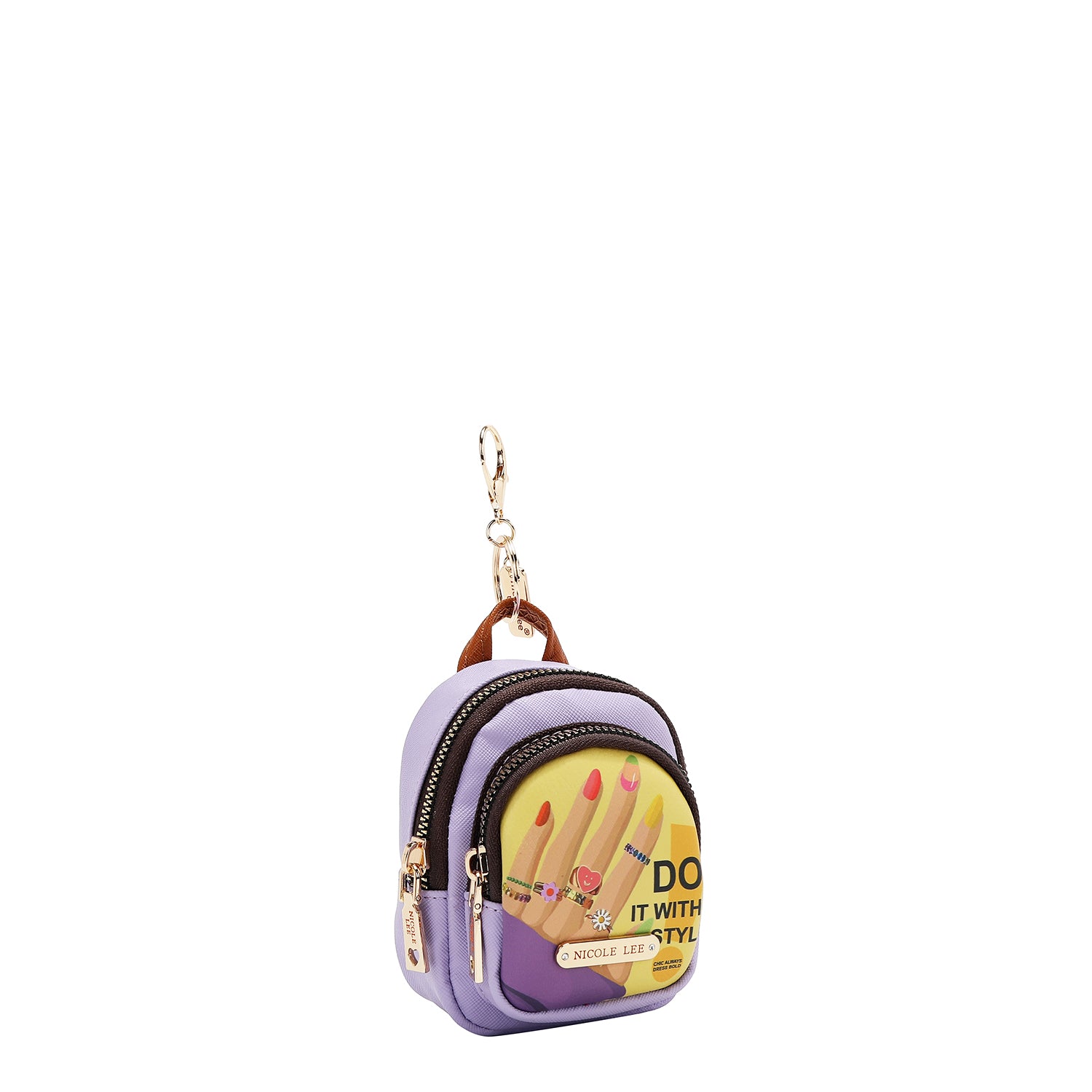 MINI ZIP BACKPACK COIN PURSE