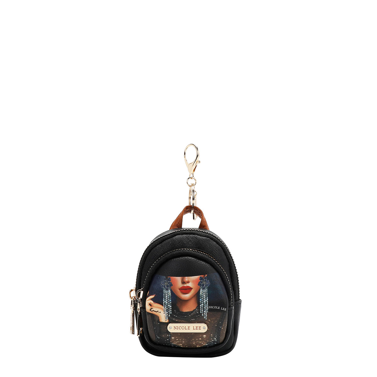 MINI ZIP BACKPACK COIN PURSE