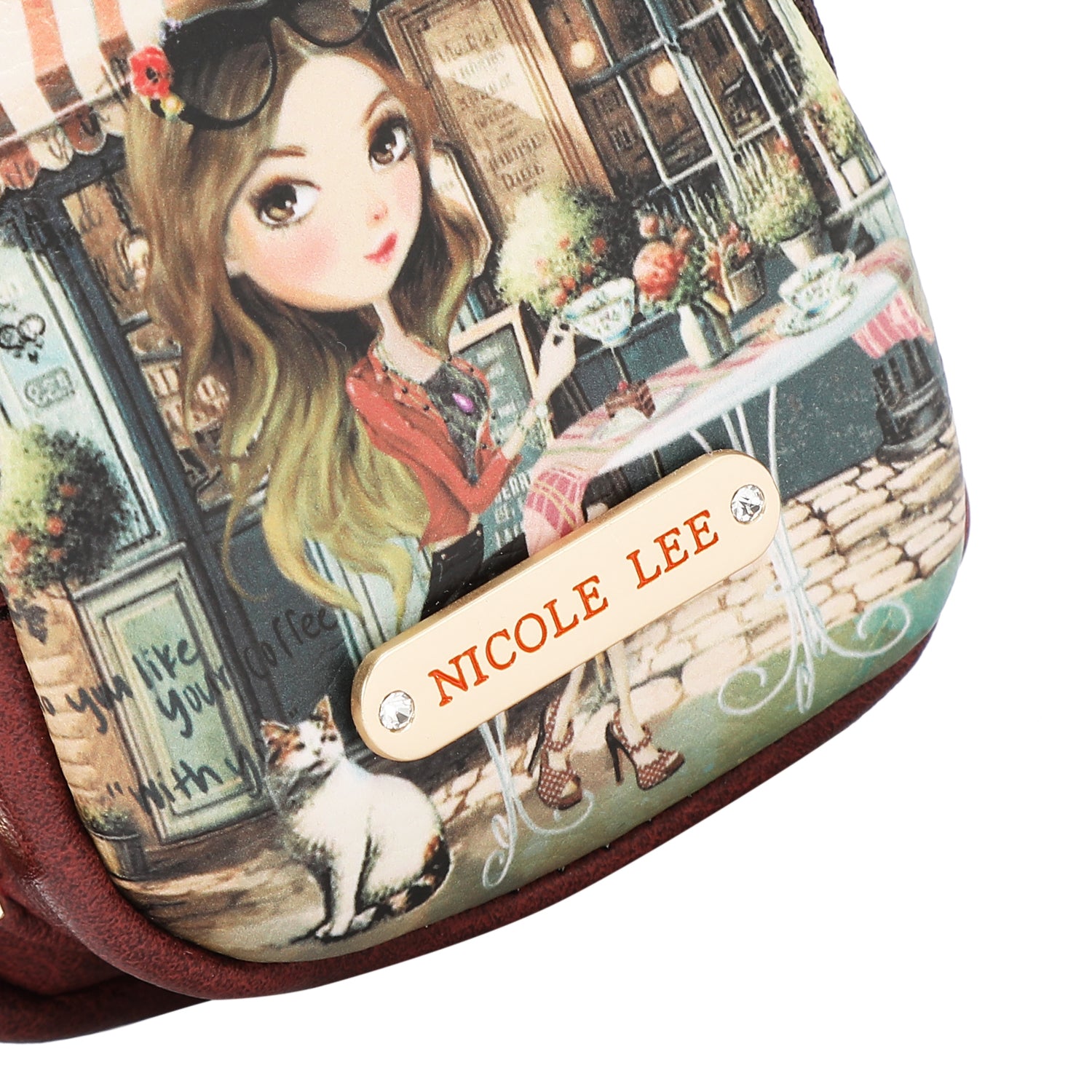 MINI ZIP BACKPACK COIN PURSE