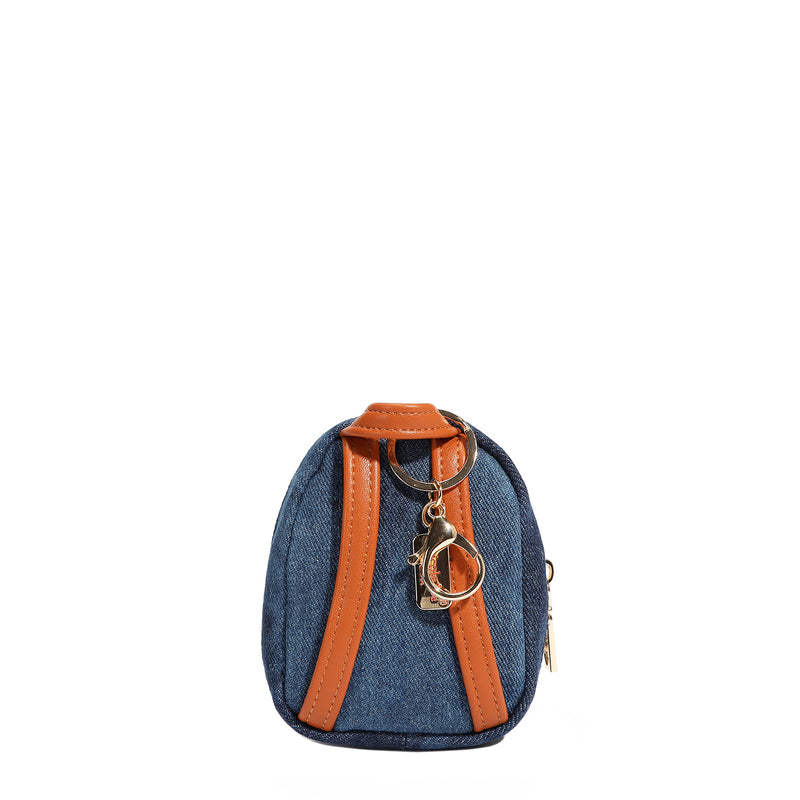 DENIM BACKPACK COIN PURSE