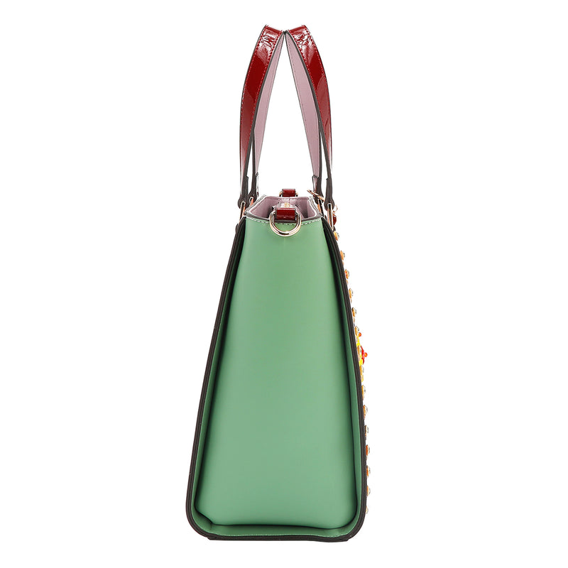 OUR NICOLE LEE TOTE BAG  IN DREAMS BLOSSOM DESIGN.