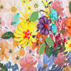 CLOSER LOOK TO THE FRONT OF DREAMS BLOSSOM SHOULDER BAG EMBELLISHED WITH RESIN FLOWERS , SEQUINS, BEADS AND APPLIQUES
