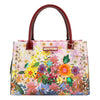 OUR NICOLE LEE SATCHEL BAG  IN DREAMS BLOSSOM DESIGN.