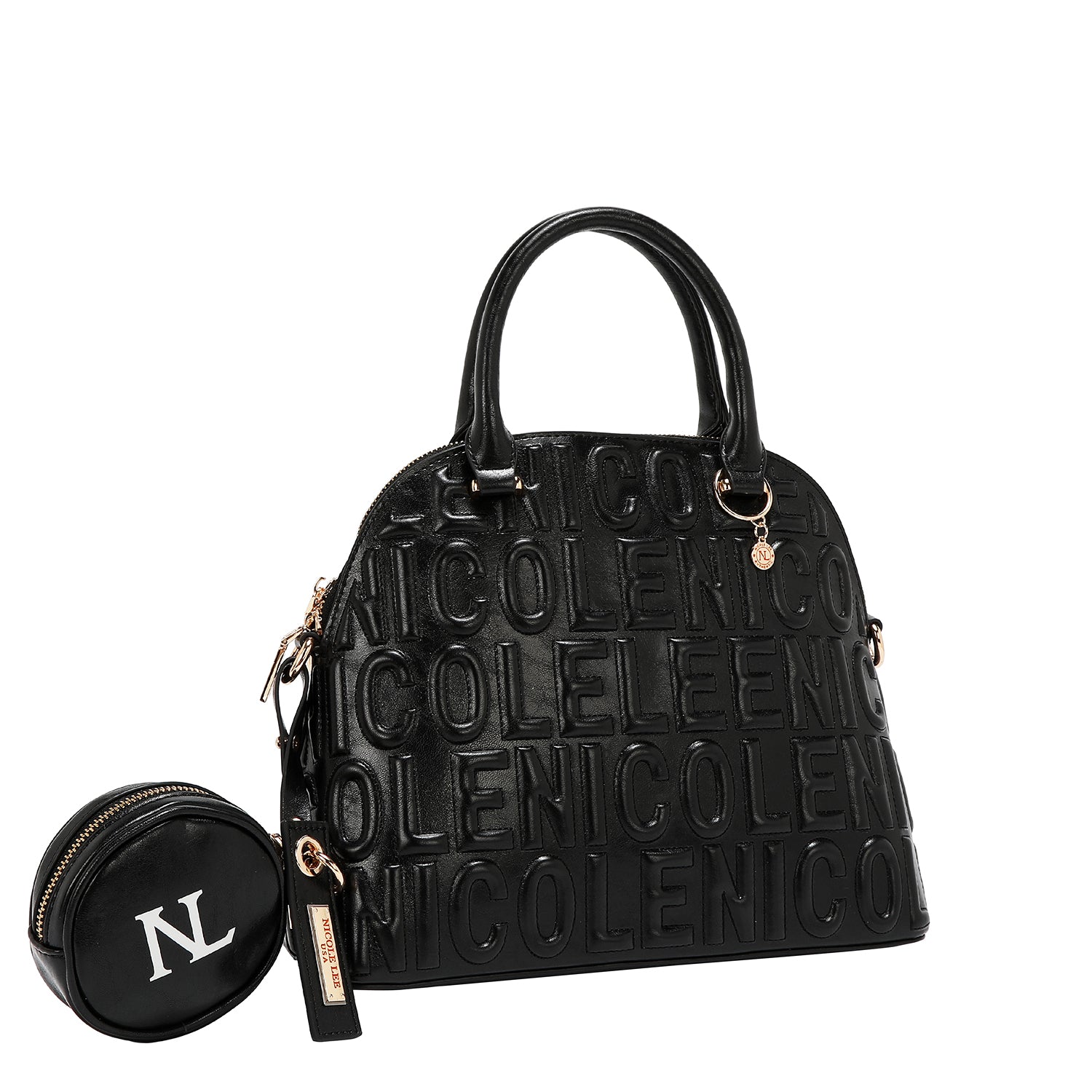 EMBOSSED LOGO DOME BAG