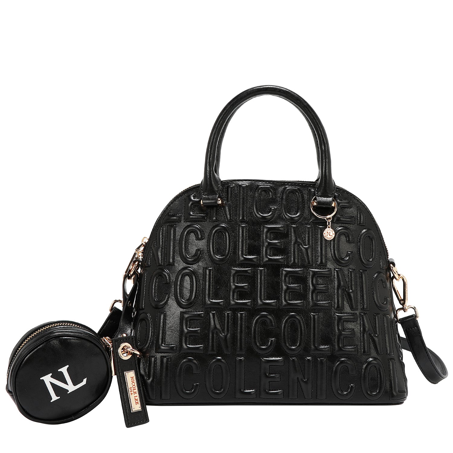 EMBOSSED LOGO DOME BAG