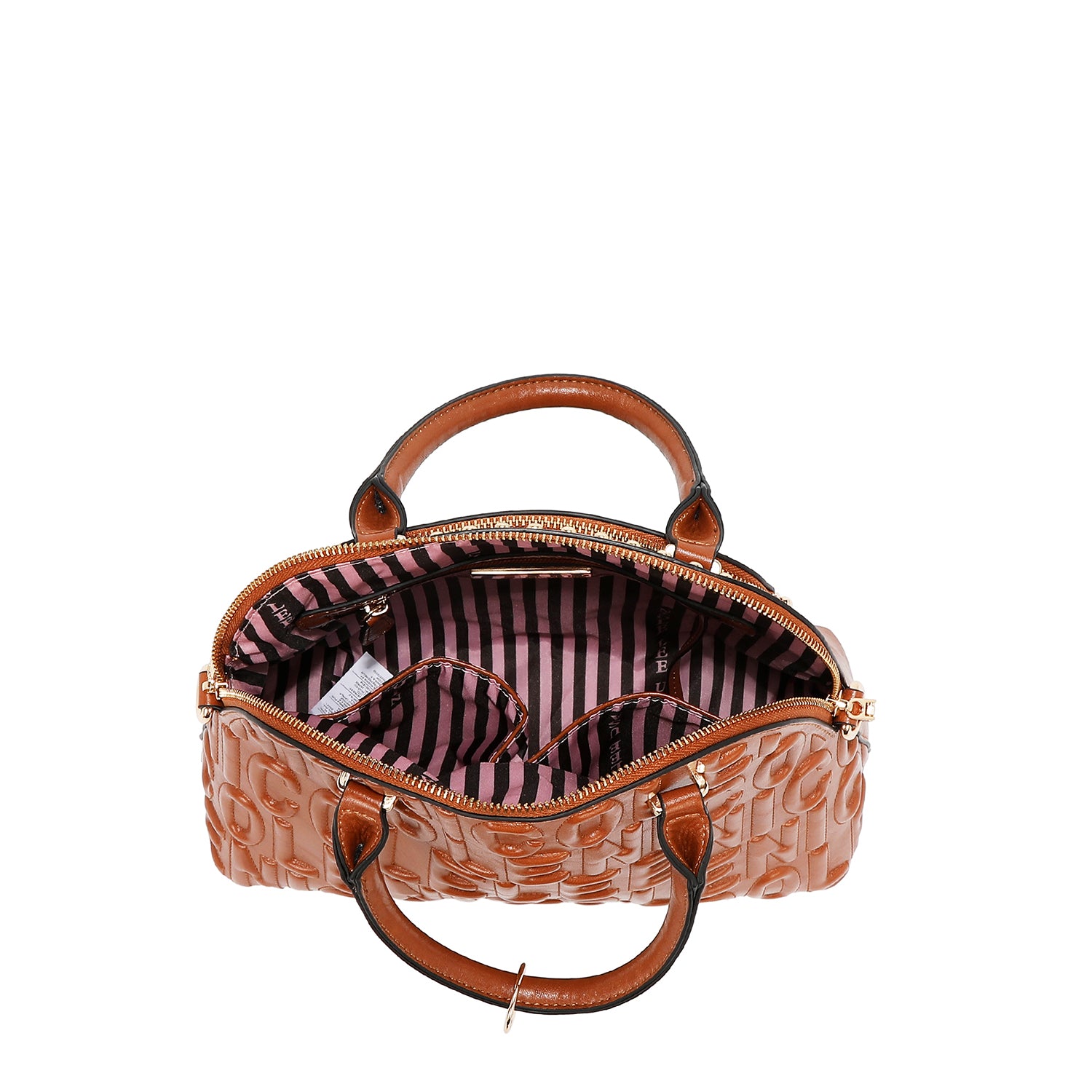 EMBOSSED LOGO DOME BAG