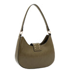 EMBOSSED LOGO SHOULDER BAG
