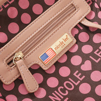 EMBOSSED ELEGANCE SHOULDER BAG