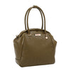 EMBOSSED ELEGANCE FRAME SHOULDER BAG