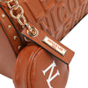 EMBOSSED LOGO BOSTON BAG