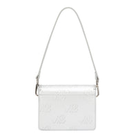 EMBOSSED NL CURVE SMALL SHOULDER BAG