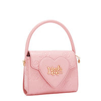EMBOSSED NL CURVE SMALL TOP HANDLE BAG