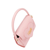 EMBOSSED NL CURVE SMALL TOP HANDLE BAG