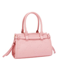 EMBOSSED NL CURVE SMALL TOTE BAG