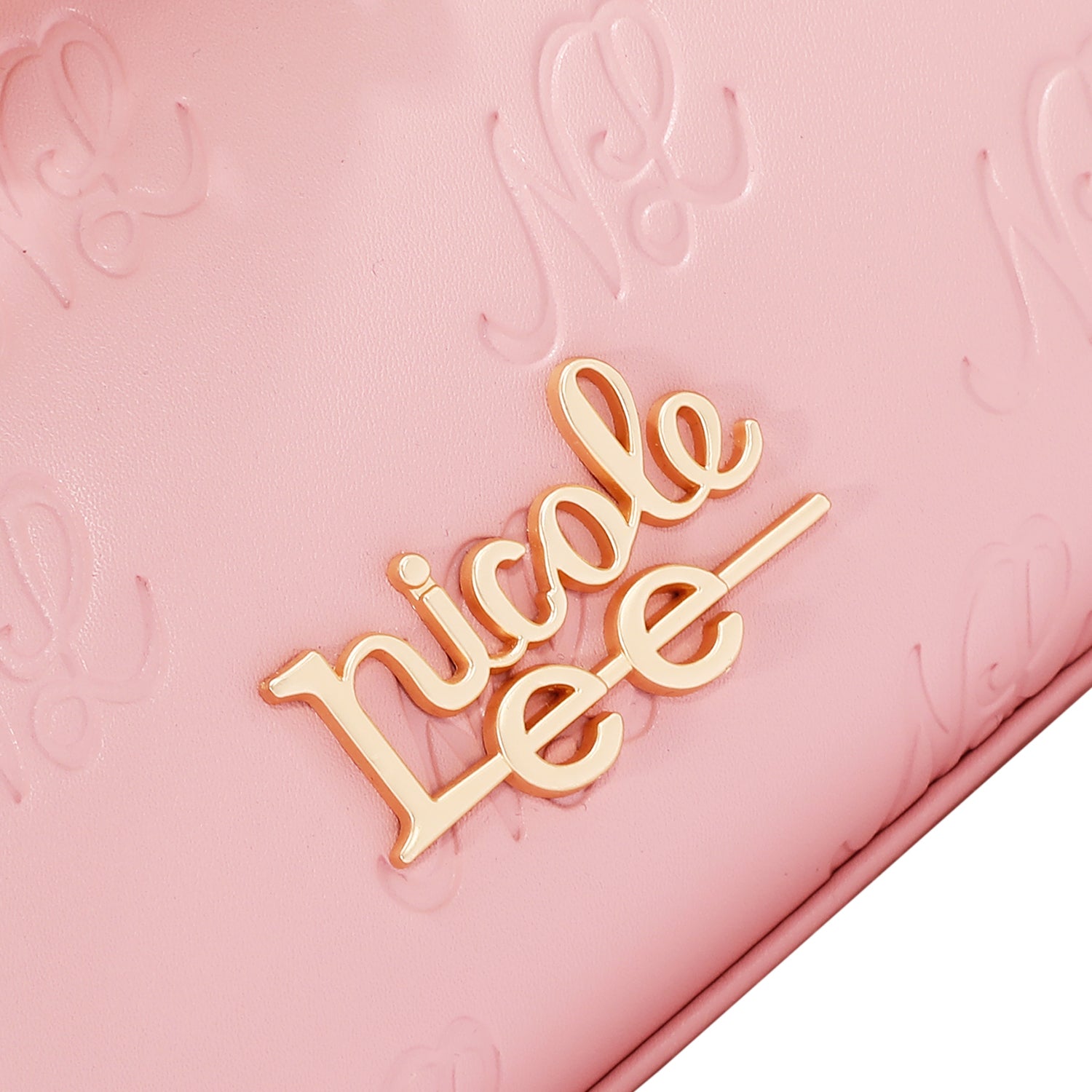 EMBOSSED NL CURVE SMALL TOTE BAG