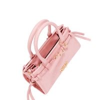 EMBOSSED NL CURVE SMALL TOTE BAG