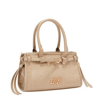 EMBOSSED NL CURVE SMALL TOTE BAG