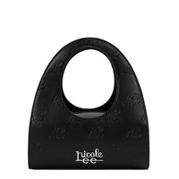 EMBOSSED NL CURVE  HANDBAG