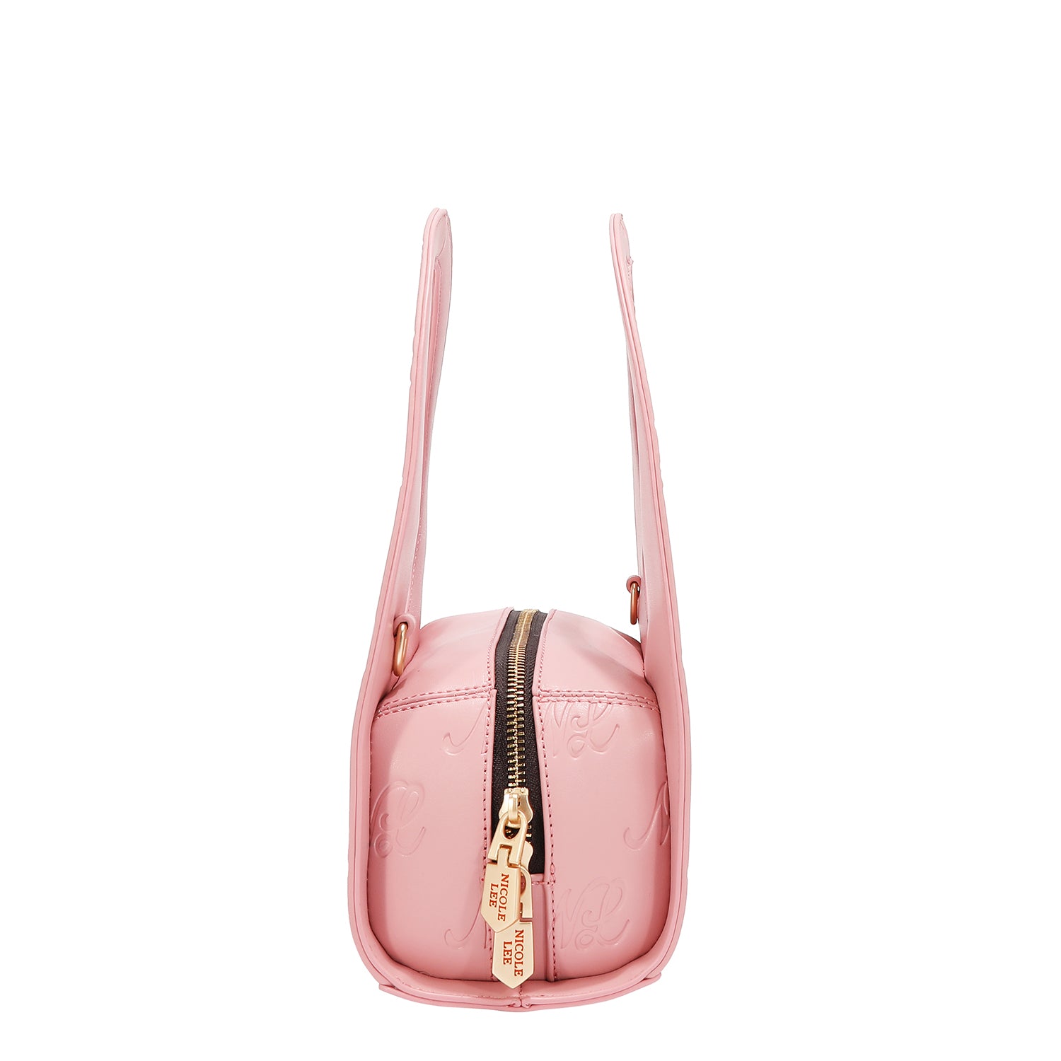 EMBOSSED NL CURVE  HANDBAG