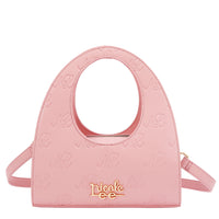 EMBOSSED NL CURVE  HANDBAG